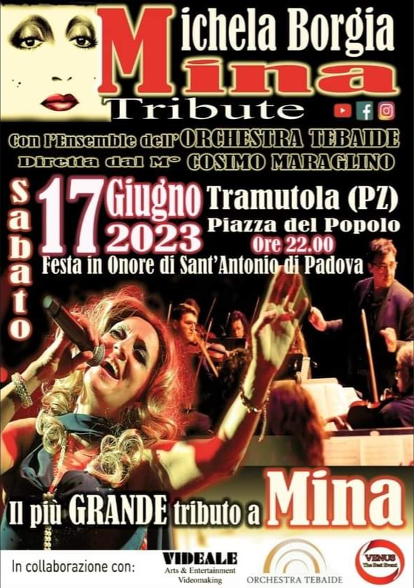 Michela Borgia | Mina Tribute con Orchestra Tebaide